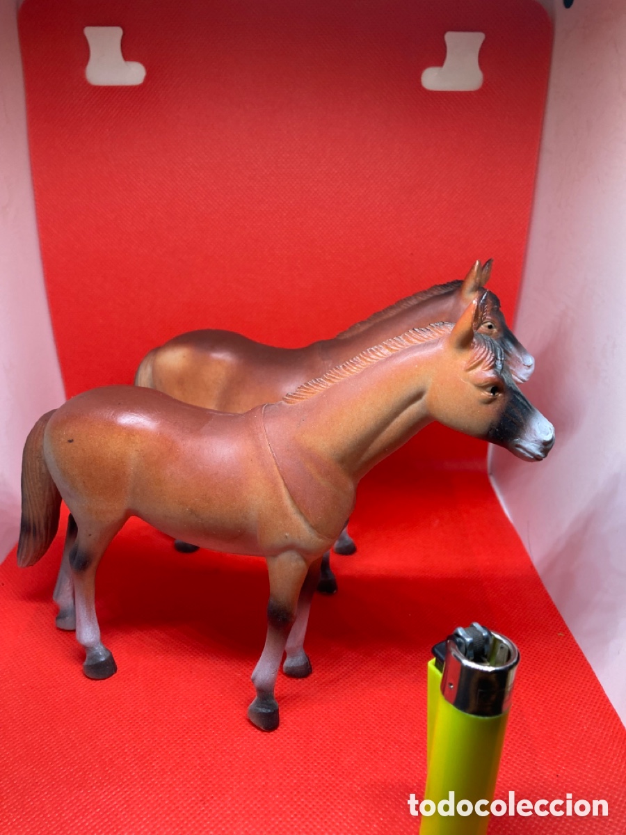 Figuras de goma y PVC: 2 Caballos nuevos a estrenar - Foto 6
