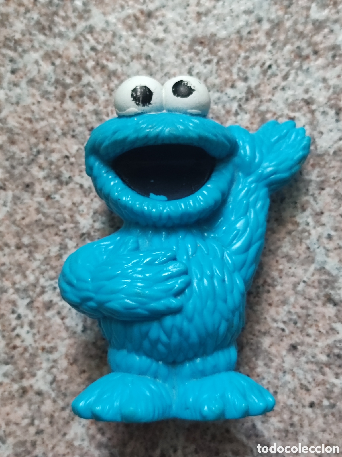 Figuras de Goma y PVC: El monstruo de las galletas Barrio s&eacute;samo Hasbro cookie Monsters Sesame street