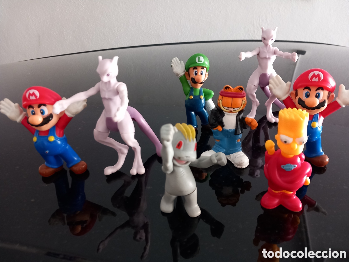 Figuras de goma y PVC: Lote de mu&ntilde;ecos y figuras - Foto 1