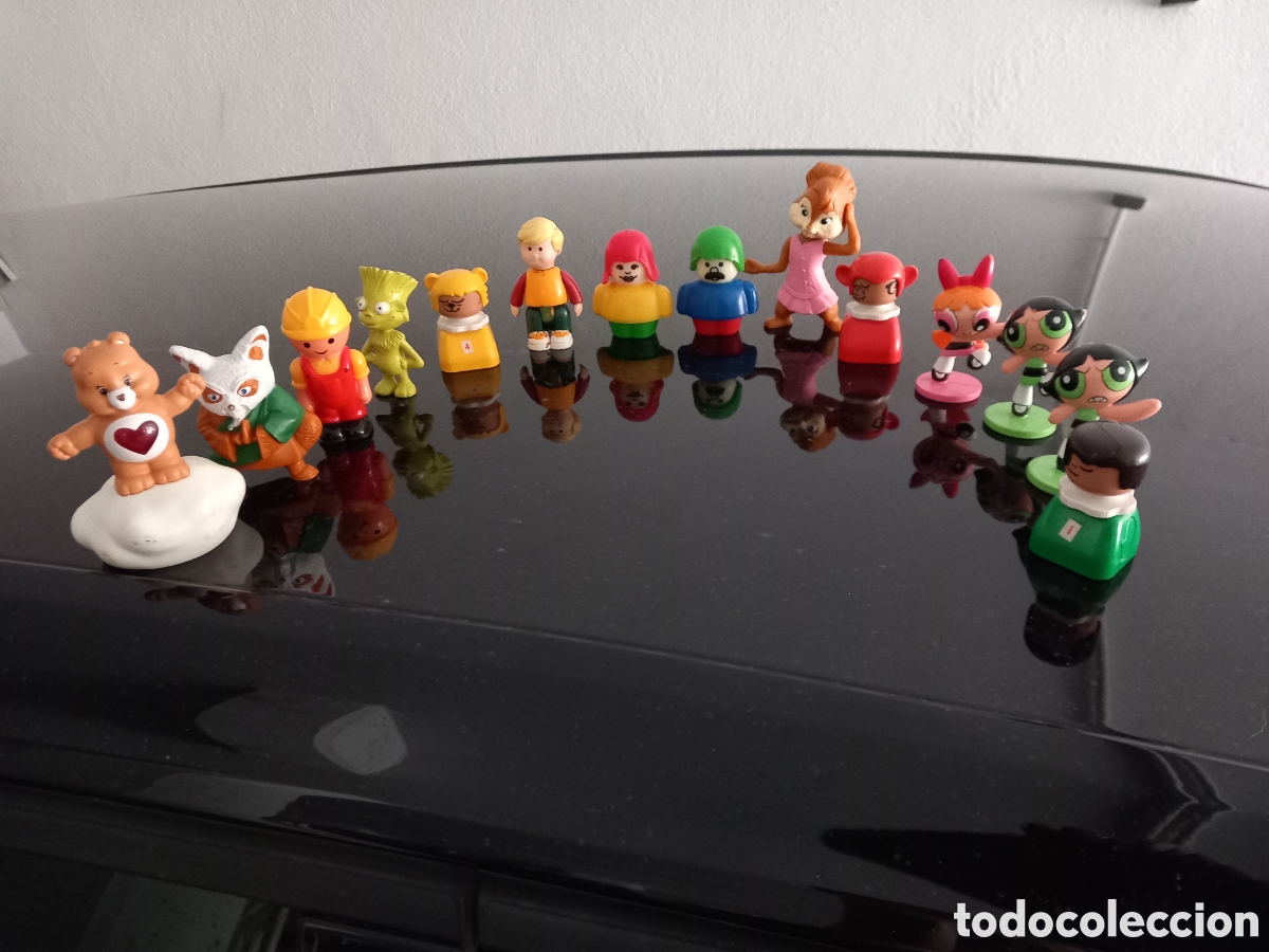 Figuras de goma y PVC: Lote de mu&ntilde;ecos y figuras - Foto 1