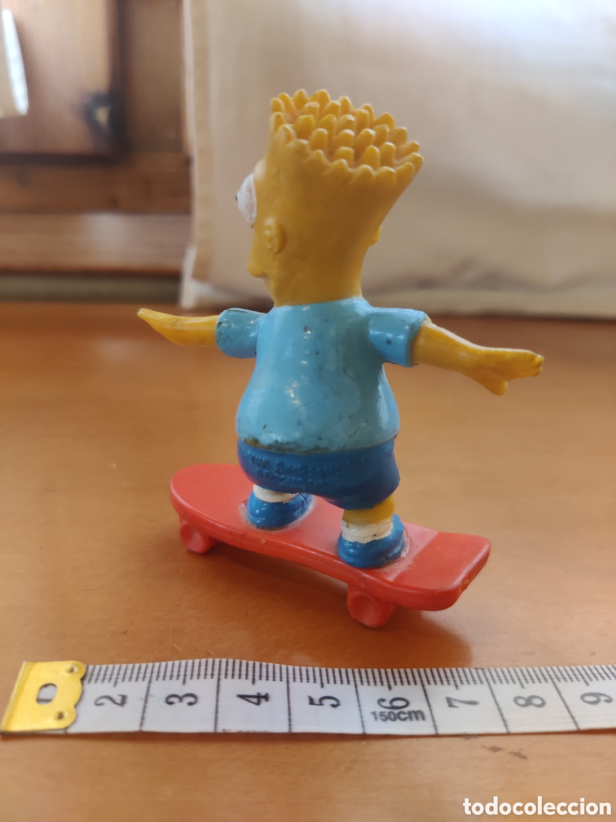 Figuras de goma y PVC: Figura Bart Simpson. Los Simpsons. 1990. - Foto 3