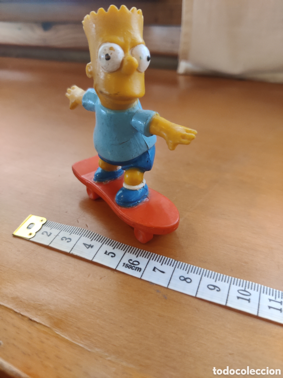Figuras de goma y PVC: Figura Bart Simpson. Los Simpsons. 1990. - Foto 1
