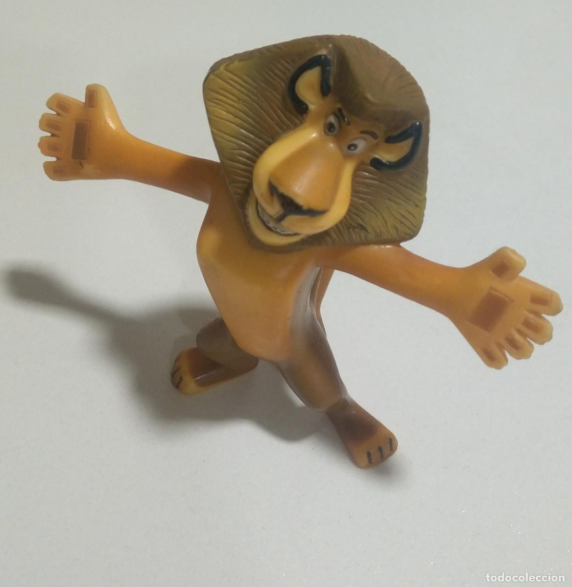 Figure di Gomma e PVC: madagascar figura selva pvc goma mu&ntilde;eco pelicula leon lion alex