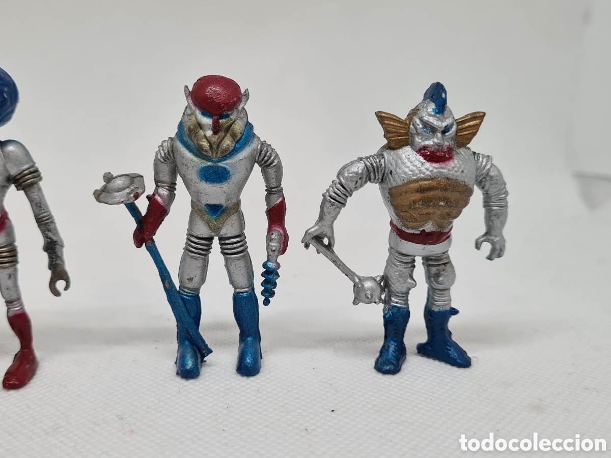 Figuras de goma y PVC: FIGURAS ALIENIGENAS THE OUTER SPACE MEN BOOTLEG 6 CMS APROXIMADAMENTE - Foto 2