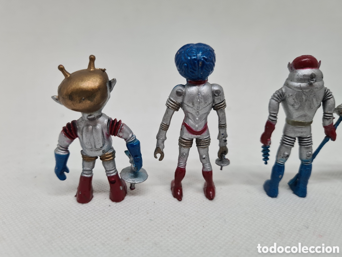 Figuras de goma y PVC: FIGURAS ALIENIGENAS THE OUTER SPACE MEN BOOTLEG 6 CMS APROXIMADAMENTE - Foto 6
