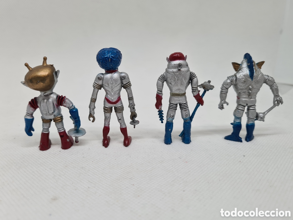 Figuras de goma y PVC: FIGURAS ALIENIGENAS THE OUTER SPACE MEN BOOTLEG 6 CMS APROXIMADAMENTE - Foto 4