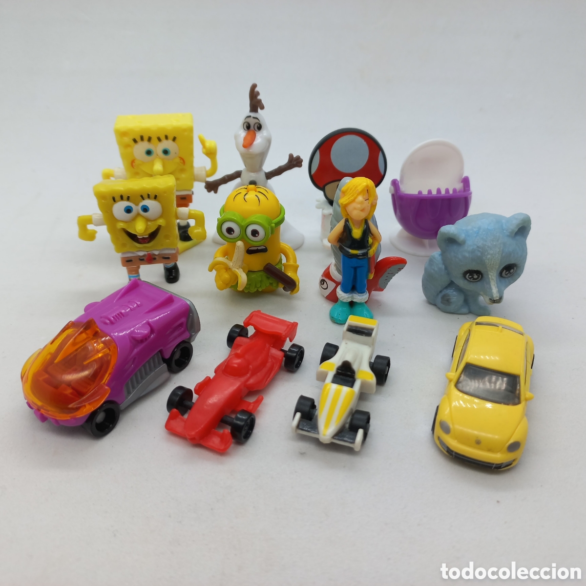 Figuras de goma Kinder: Lote de 12 figuras Kinder - Foto 1