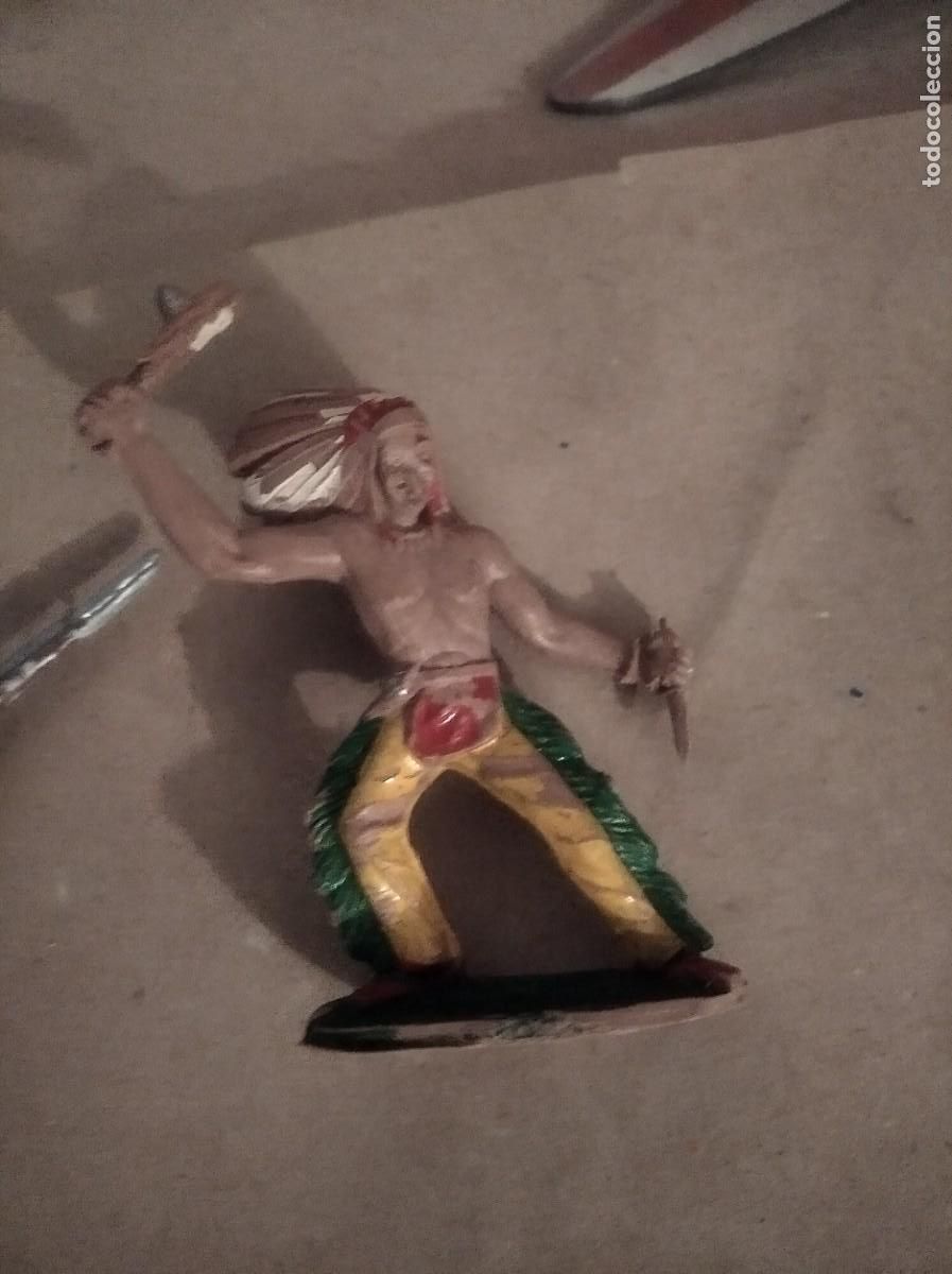 Figuras de goma y PVC: Indio jecsan comansi reamsa - Foto 1