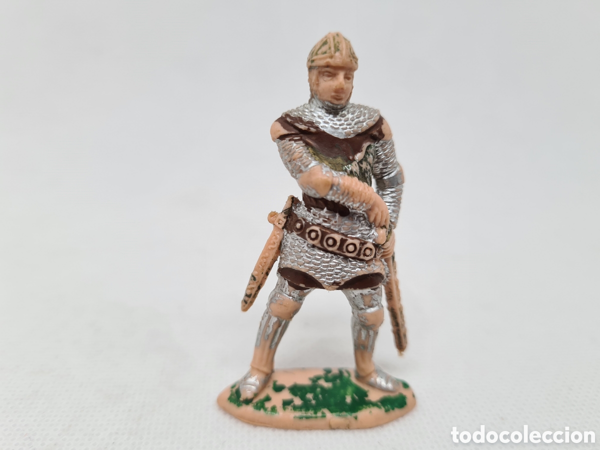 Figuras de goma y PVC: FIGURA MEDIEVAL REAMSA REF 186 CORAZ&Oacute;N DE LE&Oacute;N - Foto 1