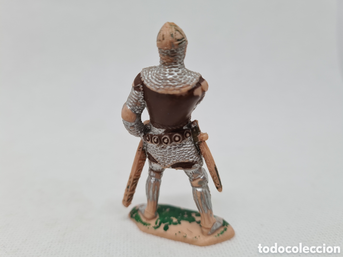 Figuras de goma y PVC: FIGURA MEDIEVAL REAMSA REF 186 CORAZ&Oacute;N DE LE&Oacute;N - Foto 2