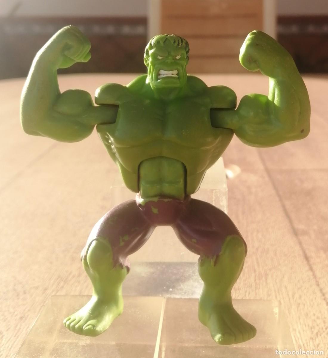 Figuras de goma y PVC: Figura Incre&iacute;ble Hulk, La Masa - Foto 2