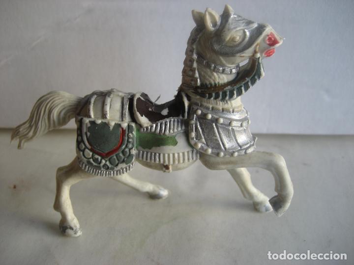 Figuras de goma y PVC: Caballo medieval. Reamsa. Torneo - Foto 2