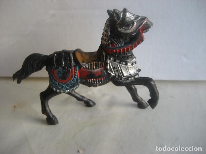 Figuras de goma y PVC: Caballo medieval. Reamsa. Torneo - Foto 2