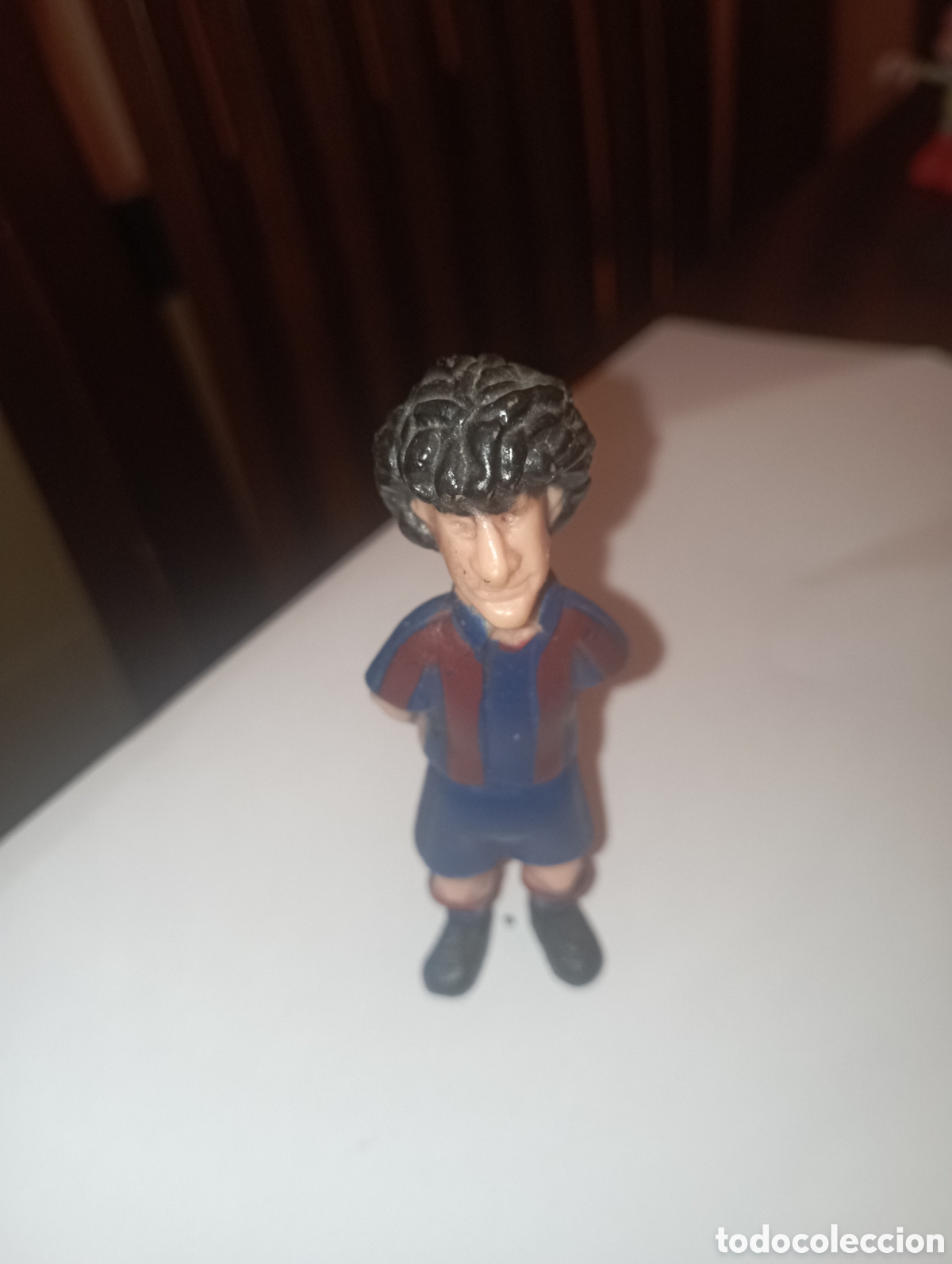 Figure di Gomma e PVC: JOSE MAR&Iacute;A BAKERO FIGURA DE PVC FUTBOL CLUB BARCELONA A&Ntilde;OS 90