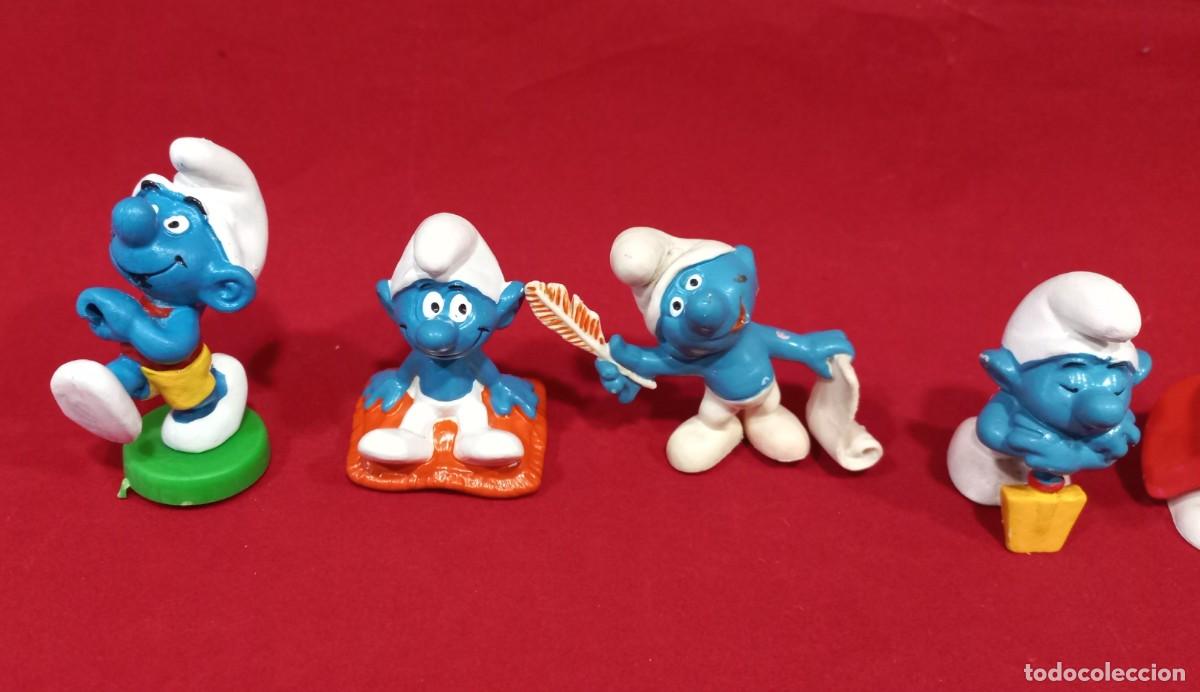Figuras de goma y PVC: 18 PITUFOS - Foto 3