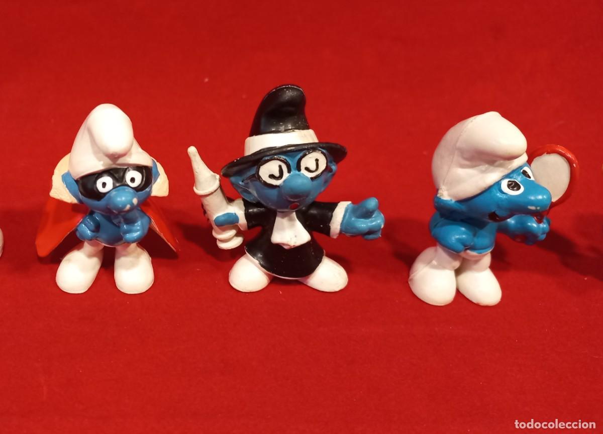 Figuras de goma y PVC: 18 PITUFOS - Foto 4