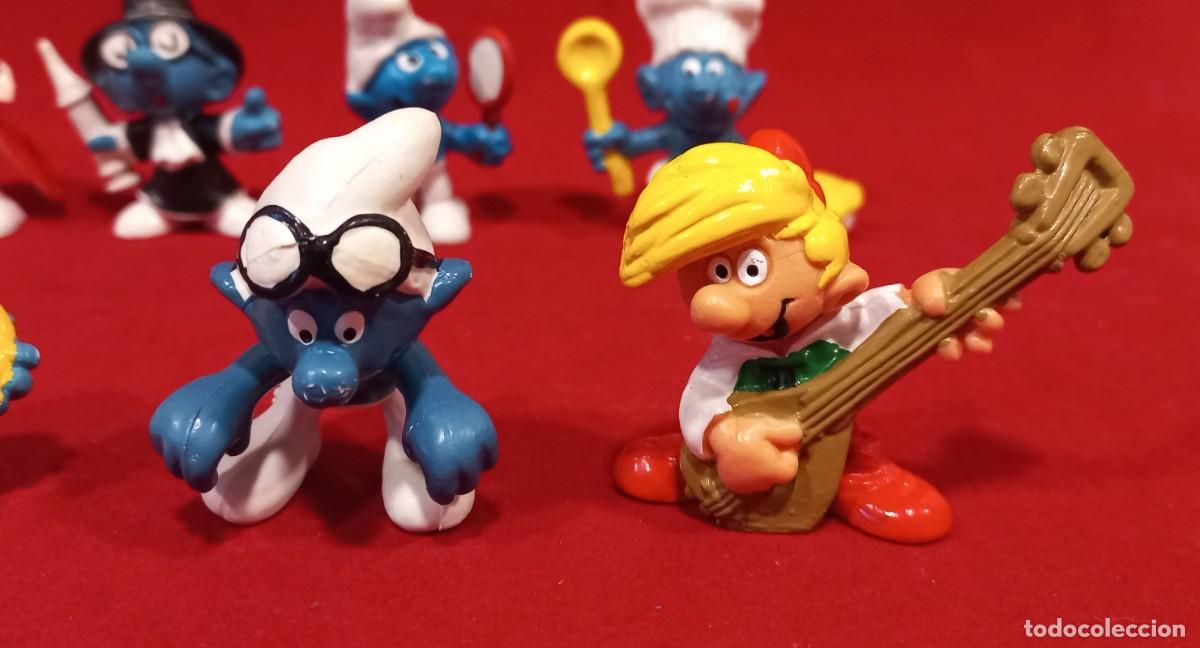 Figuras de goma y PVC: 18 PITUFOS - Foto 8