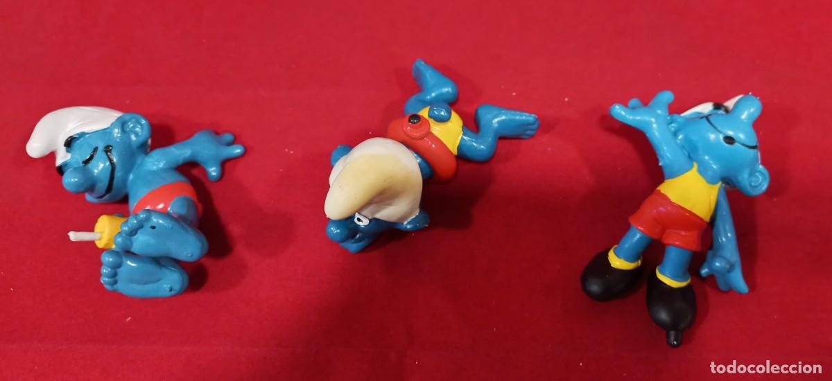 Figuras de goma y PVC: 18 PITUFOS - Foto 9