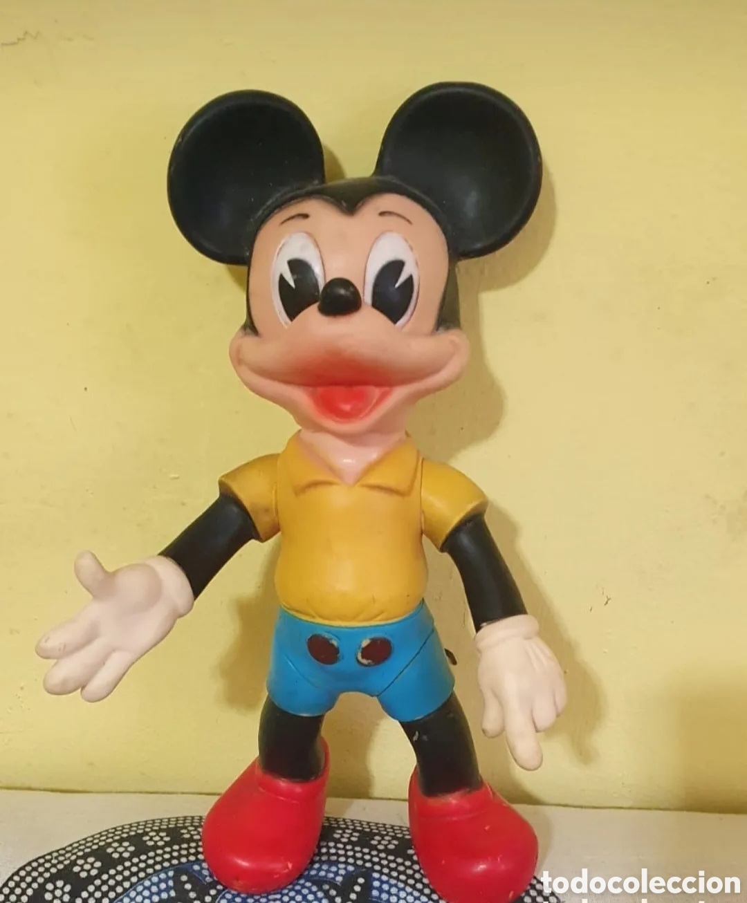 Figuras de goma y PVC: Mickey mouse a&ntilde;os 60-70 - Foto 1