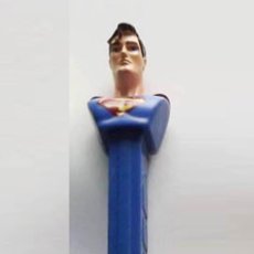 Figuras de Goma y PVC Dispensador Pez: DISPENSADOR PEZ SUPERMAN. Lote 400212179