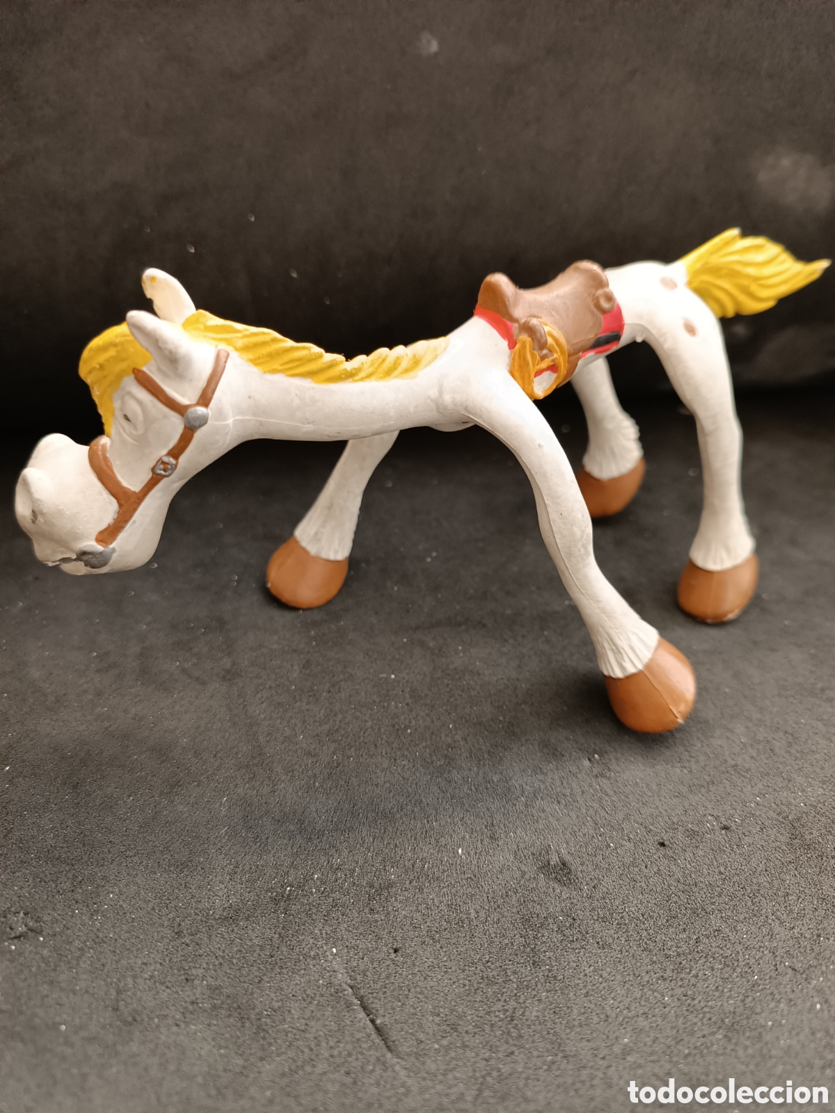 Figuras de goma y PVC: Caballo Lucky Luke comic spain - Foto 2