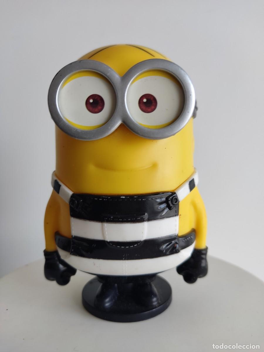 Rubber and PVC Figures: FIGURA DIBUJOS ANIMADOS MINNIONS GRANDE 11 CM ALTURA