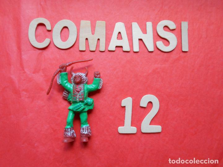 Figuras de goma y PVC: INDIO COMANSI N&ordm; 12 - Foto 1
