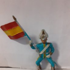 Figuras de Goma y PVC: FIGURA PLASTICO ABANDERADO ESPAÑOL PECH,REAMSA,JECSAN. Lote 400552614