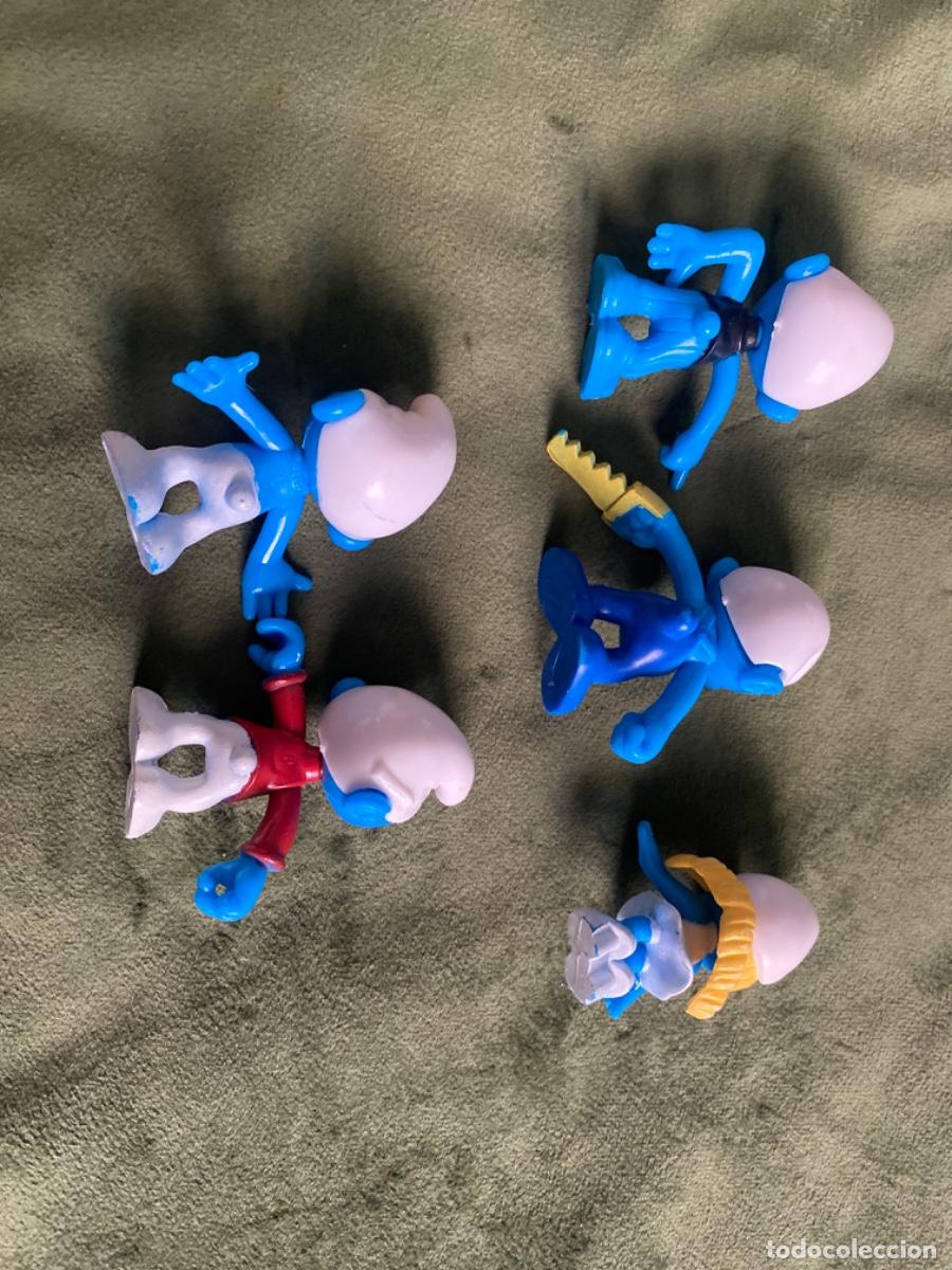 Figuras de goma y PVC: LOTE PITUFOS BOOTLEG - Foto 2