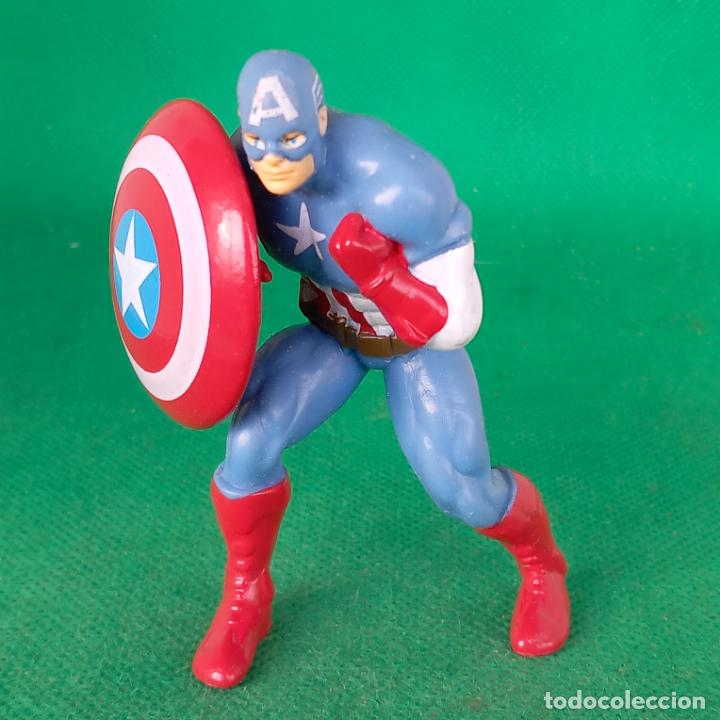 Figuras de goma y PVC: CAPIT&Aacute;N AM&Eacute;RICA / COMANSI / MARVEL - Foto 1