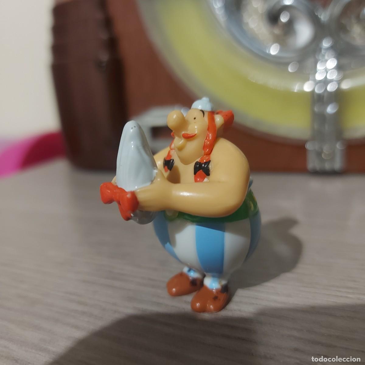Figuras de goma Kinder: FIGURA PLASTICO KINDER OBELIX - Foto 1