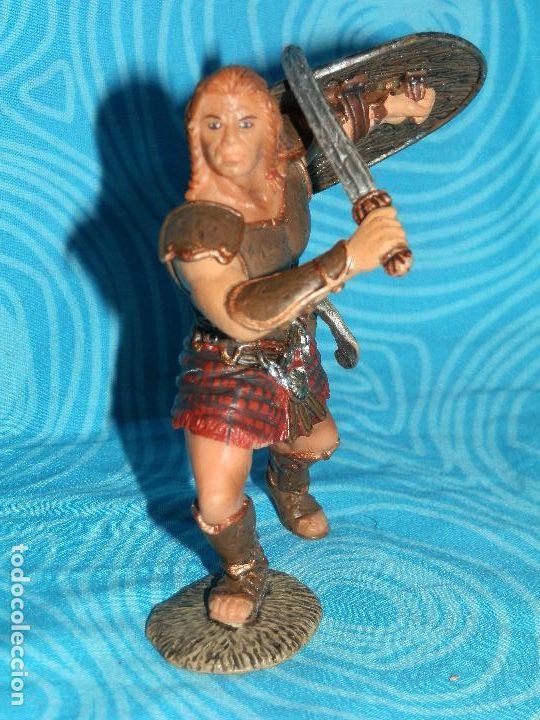 Figuras de goma y PVC: SCHLEICH GUERRERO ESCOCES - Foto 3