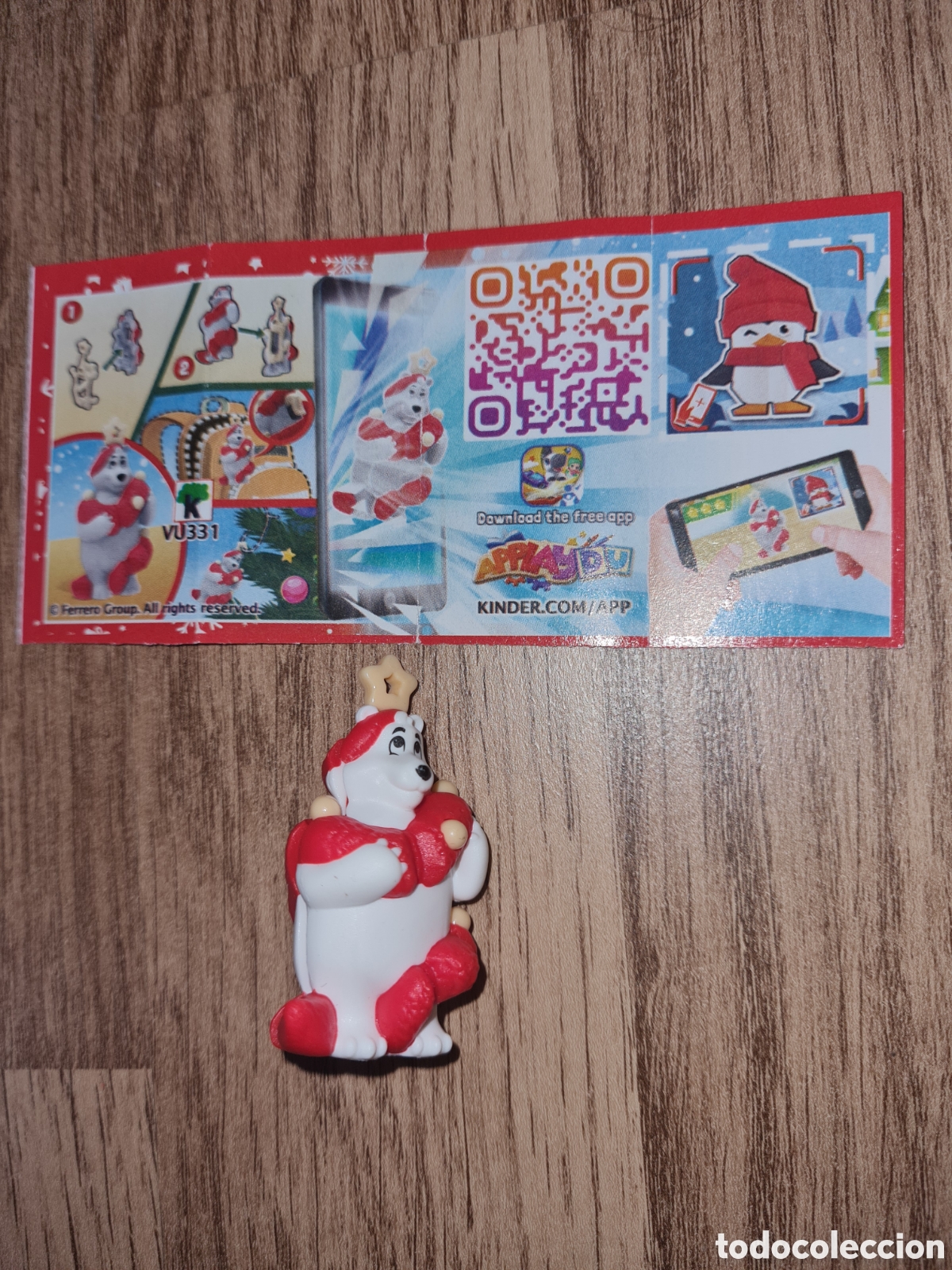 figura kinder navidad vv316 + bpz copo nieve co - Buy Kinder