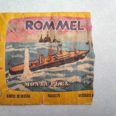 Figuras de Goma y PVC: MONTAPLEX BUQUE DE GUERRA ROMMEL. Lote 402438164