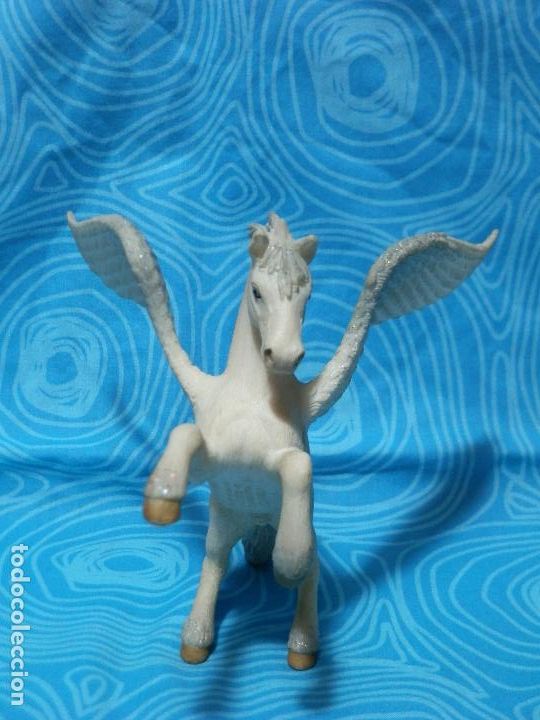 Figuras de goma y PVC: SCHLEICH 2004, CABALLO ALADO - Foto 2