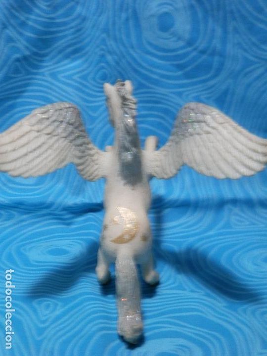 Figuras de goma y PVC: SCHLEICH 2004, CABALLO ALADO - Foto 3
