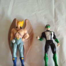 Figuras de Goma y PVC: FIGURAS PVC SUPER-HEROES - GREEN LANTERN & HAWKMAN. Lote 403069099