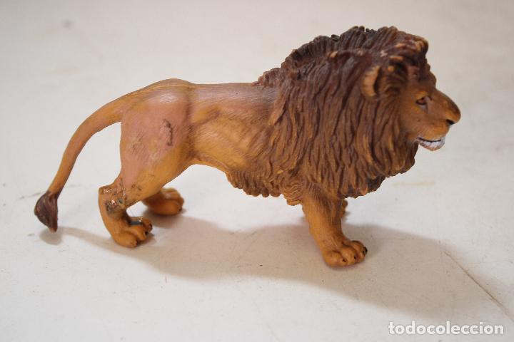 Figuras de goma y PVC: 96 schleich leon - Foto 3