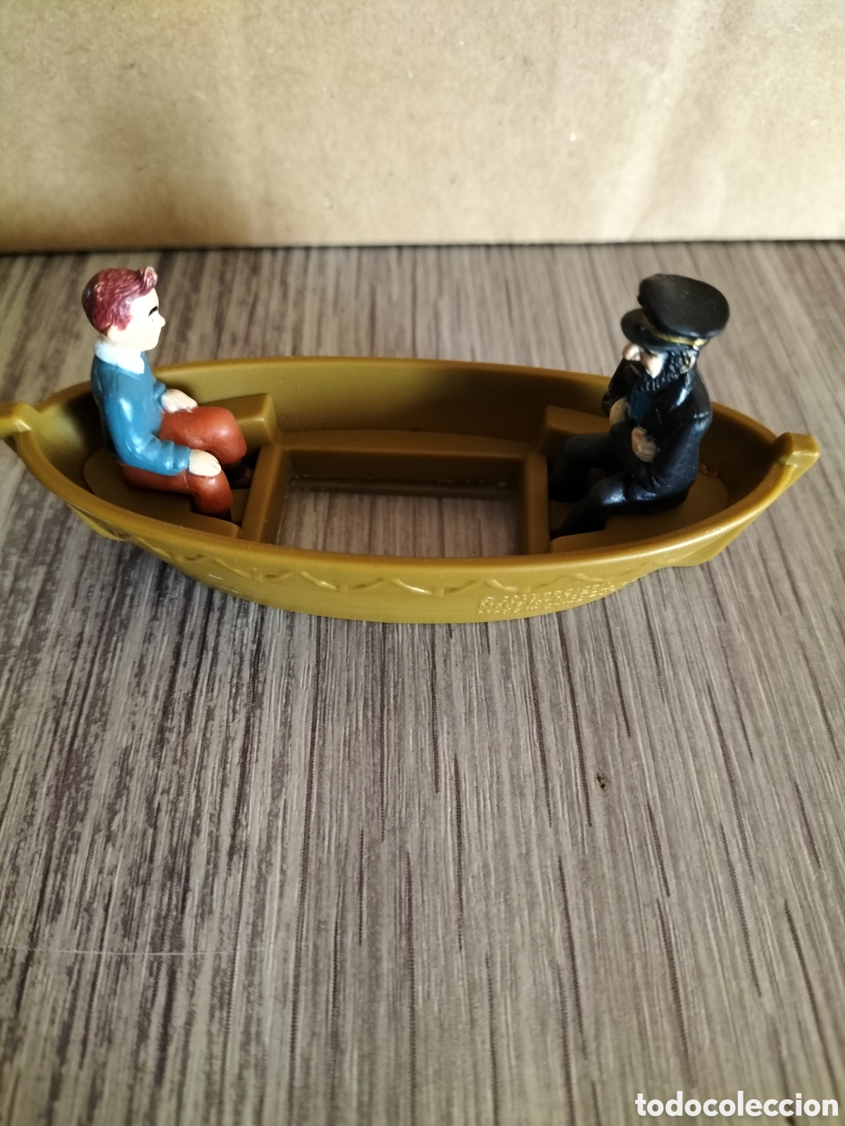 Figuras de goma y PVC: Tint&iacute;n y capit&aacute;n Haddock McDonalds - Foto 2