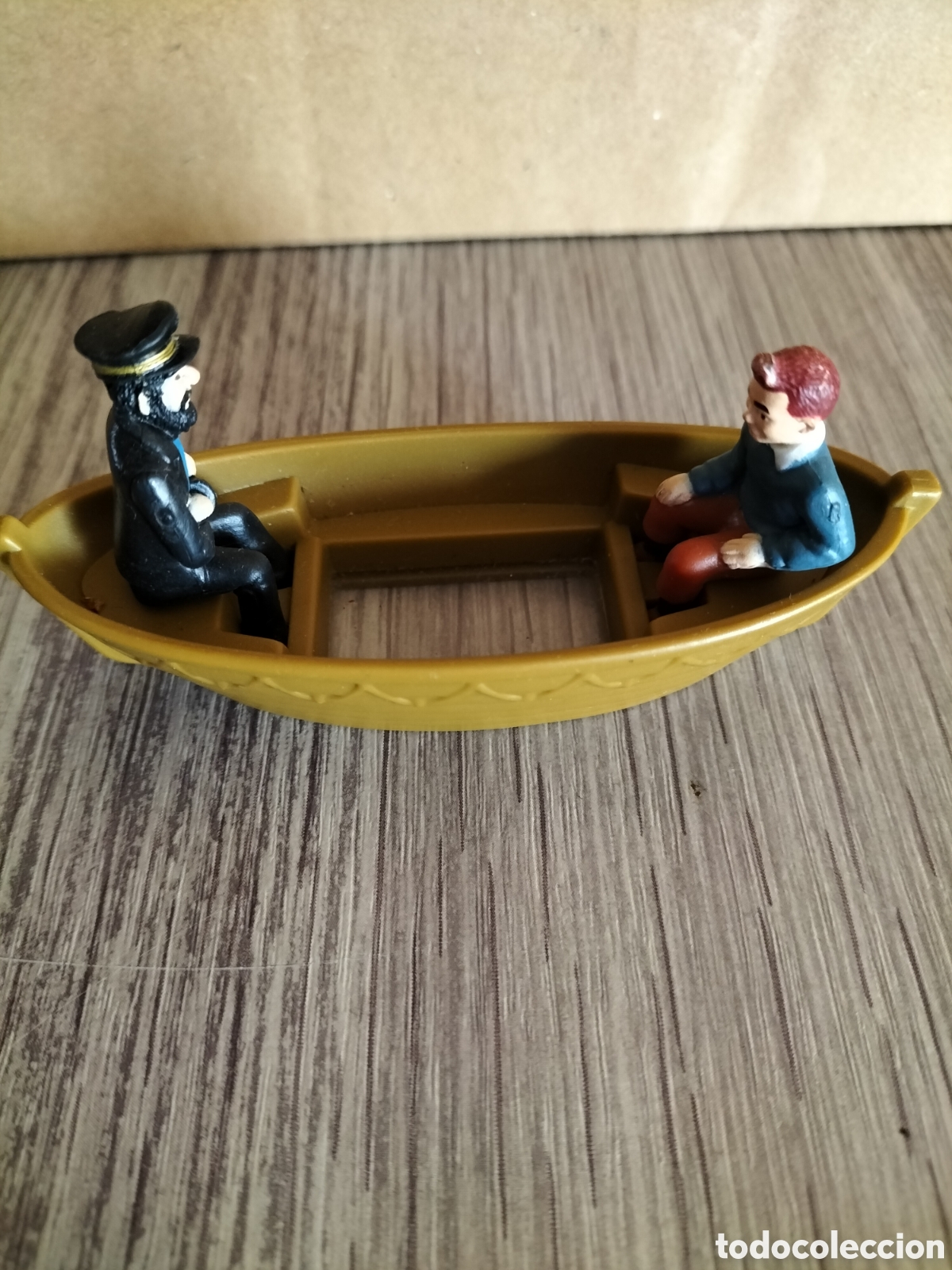 Figuras de goma y PVC: Tint&iacute;n y capit&aacute;n Haddock McDonalds - Foto 3