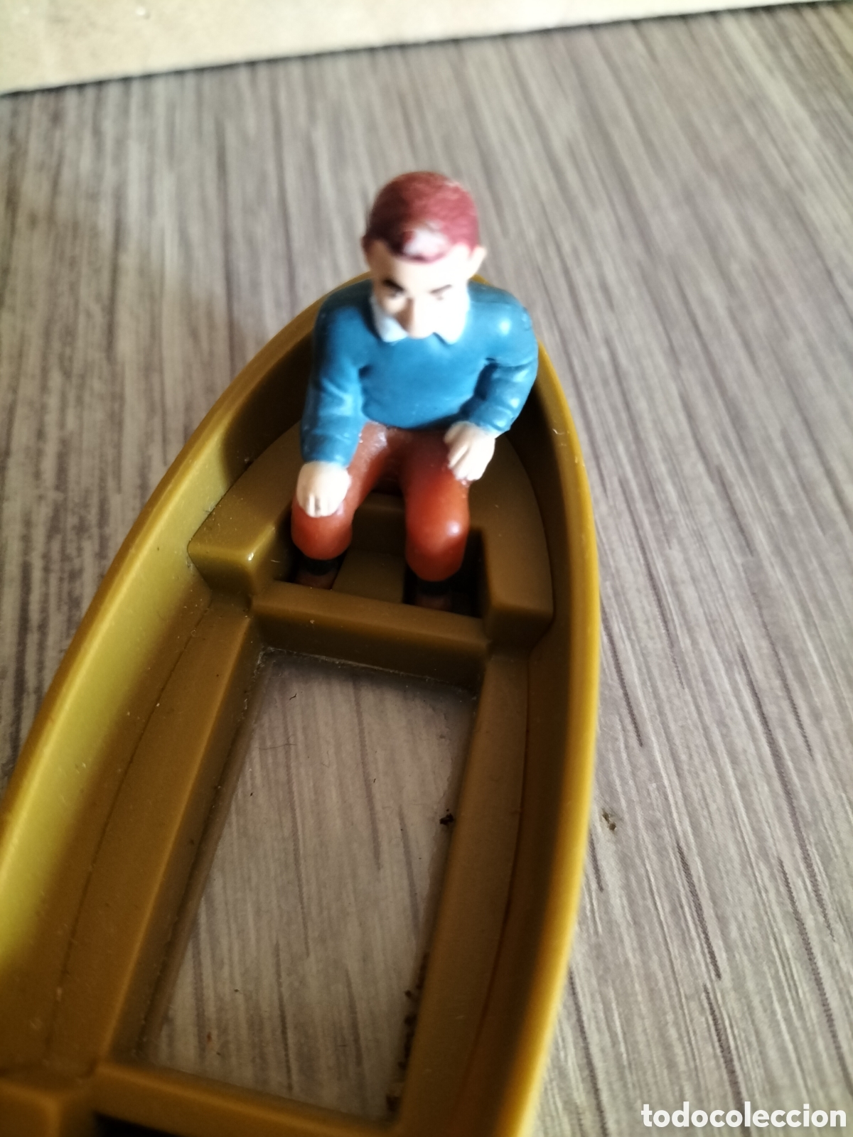 Figuras de goma y PVC: Tint&iacute;n y capit&aacute;n Haddock McDonalds - Foto 4