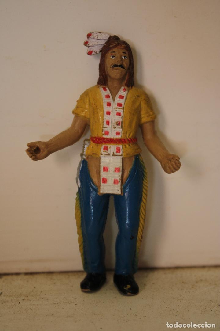 Figuras de goma y PVC: figura indio pvc - Foto 3