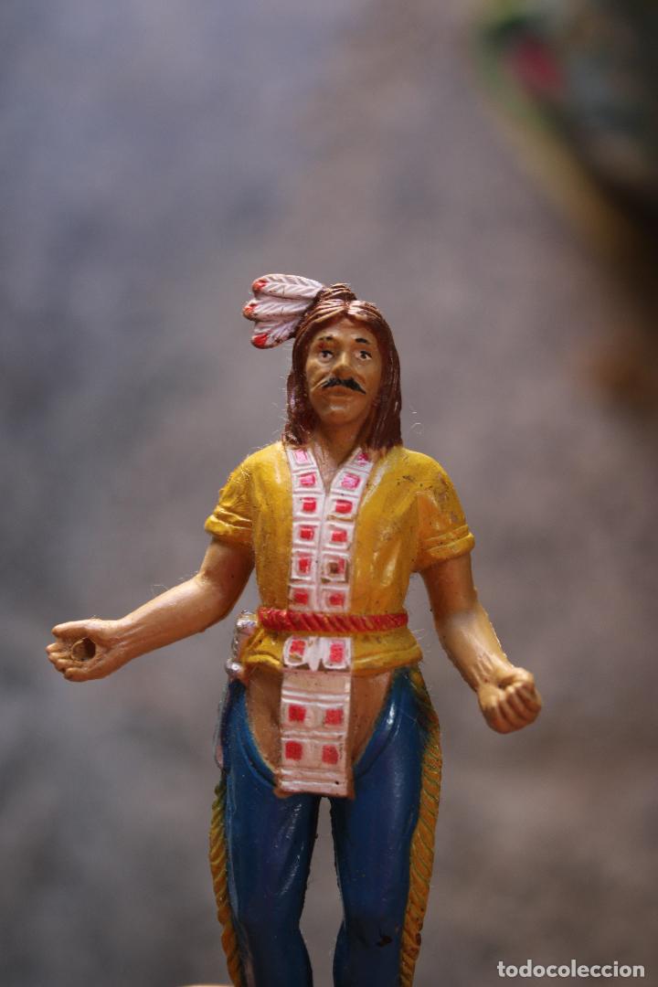 Figuras de goma y PVC: figura indio pvc - Foto 1