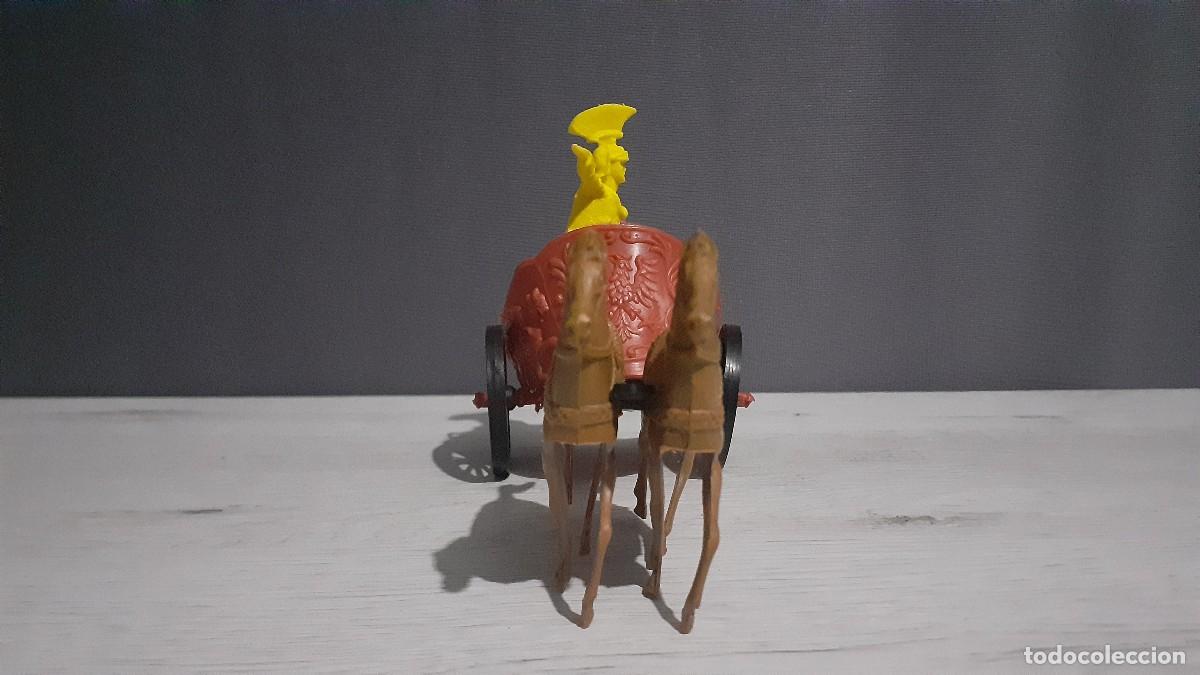 Figuras de goma y PVC: Biga romana realizada en plastico - Foto 4