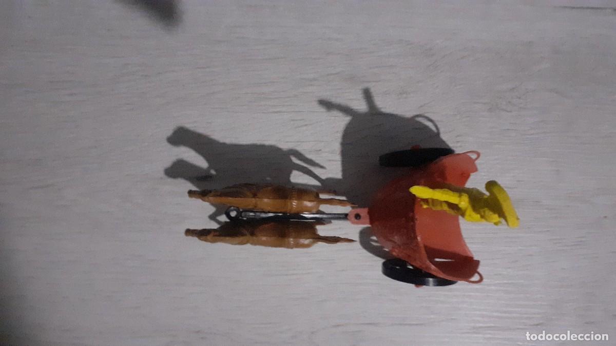 Figuras de goma y PVC: Biga romana realizada en plastico - Foto 5