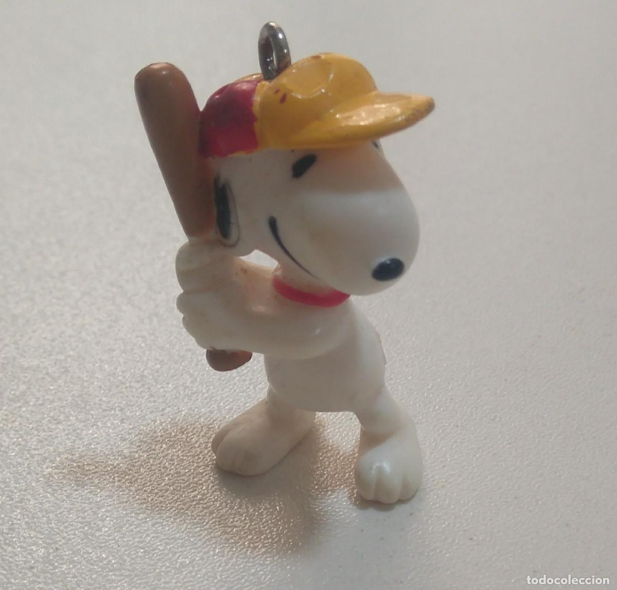 Figuras de Goma y PVC: colgante snoopy snopy ufs pvc goma mu&ntilde;eco mu&ntilde;equito miniatura mini figura figurita baseball beisbol.