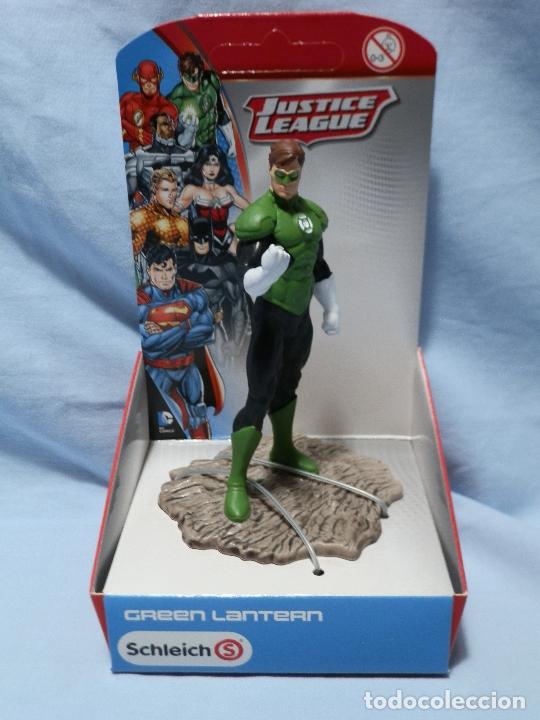 Figuras de goma y PVC: LINTERNA VERDE DE SCHLEICH - Foto 2