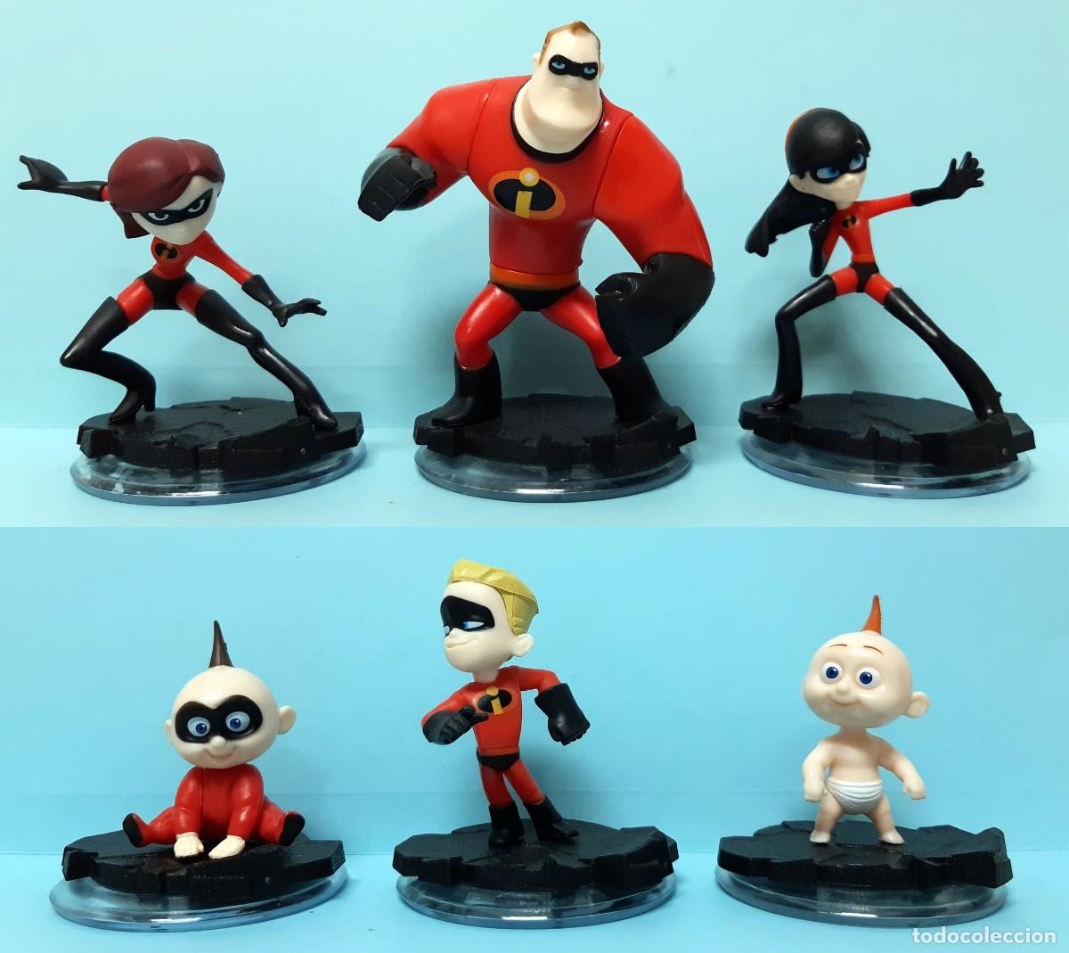 Figuras de Goma y PVC: COLECCION COMPLETA - FIGURAS LOS INCREIBLES 2 - DISNEY / PIXAR