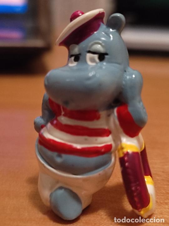 Kinder Figures: KINDER HIPOPOTAMO MARINERO MARINO SALVAVIDAS FIGURA PINTADA A MANO PROMO CHOCOLATE FERRERO