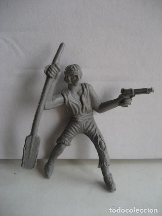 Figuras de goma y PVC: Pirata Comansi, Monocolor. - Foto 1